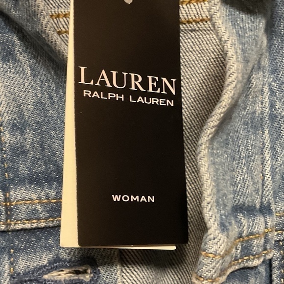 NWT POLO RALPH LAUREN DENIM TRACKER JACKET NEW WITH TAG SIZE US 16 - Picture 5 of 10